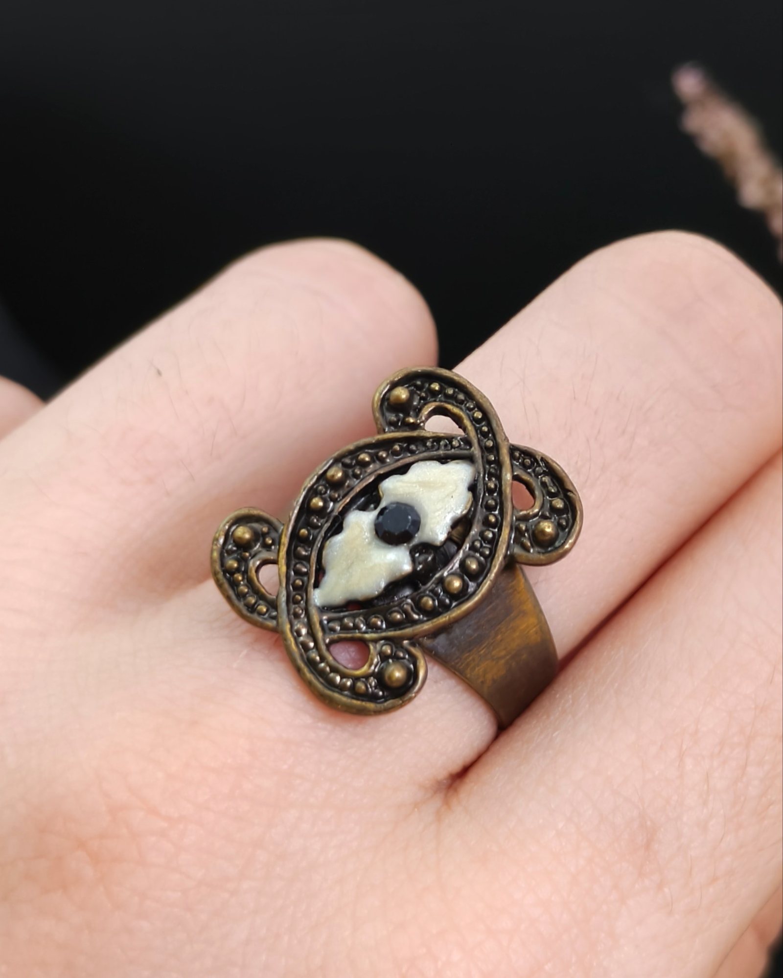 Infinity eye ring